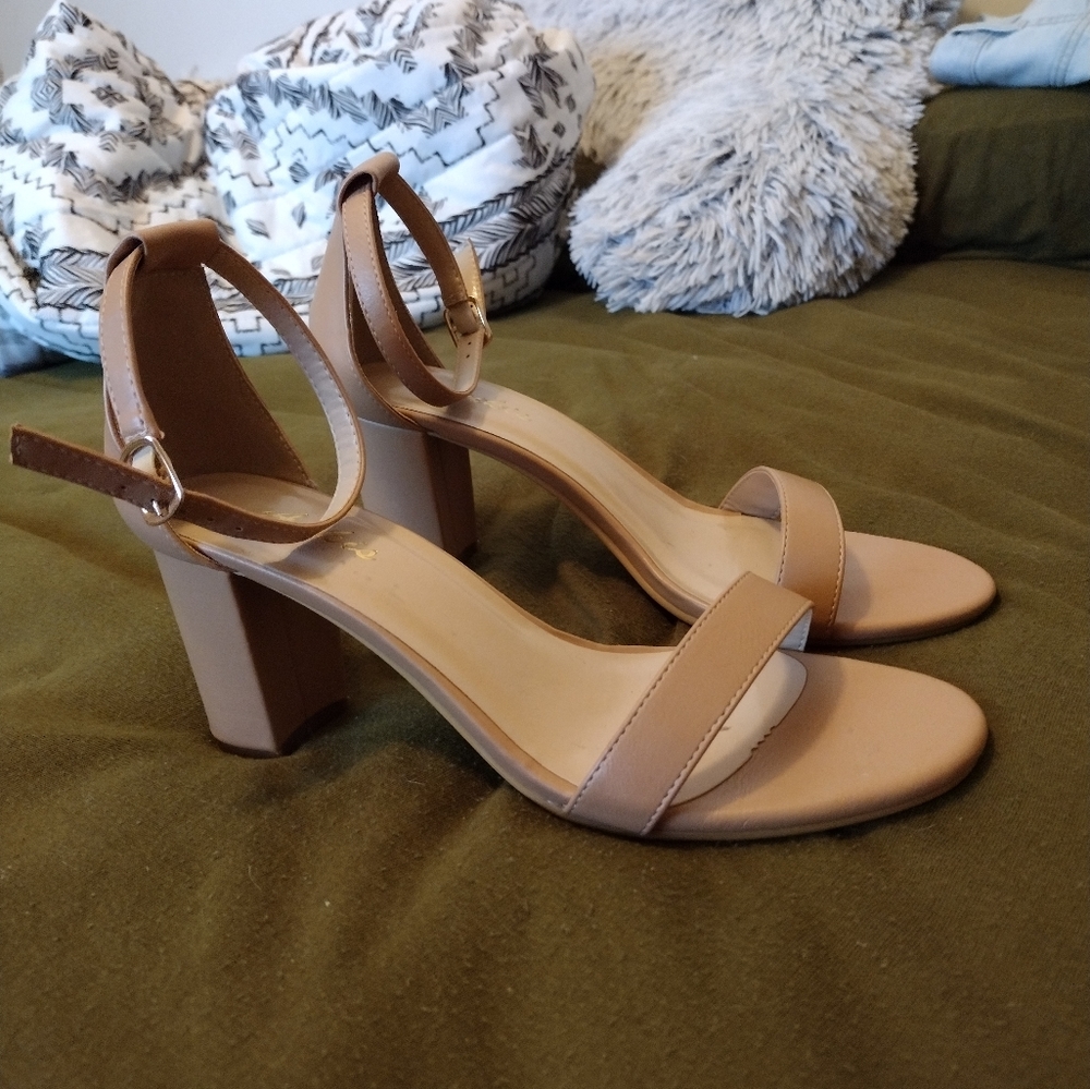 Nude heels
